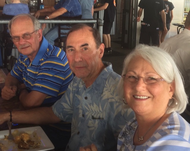 Fred McCarty, David and Lana Salter